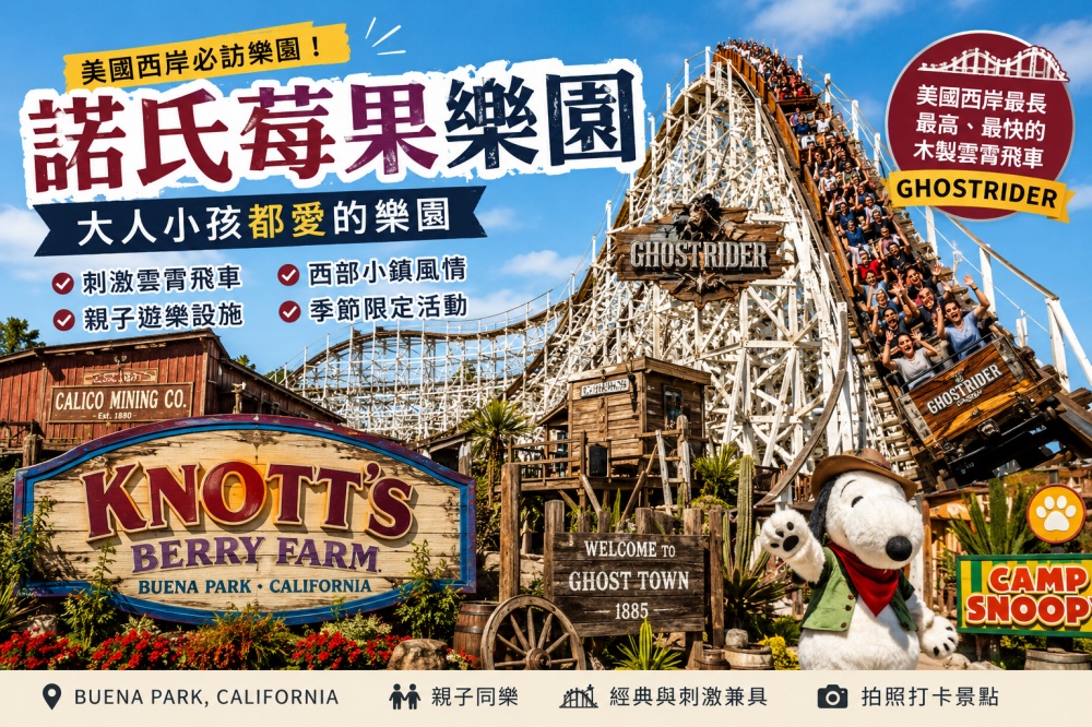 Knott's Berry Farm 諾氏苺果樂園