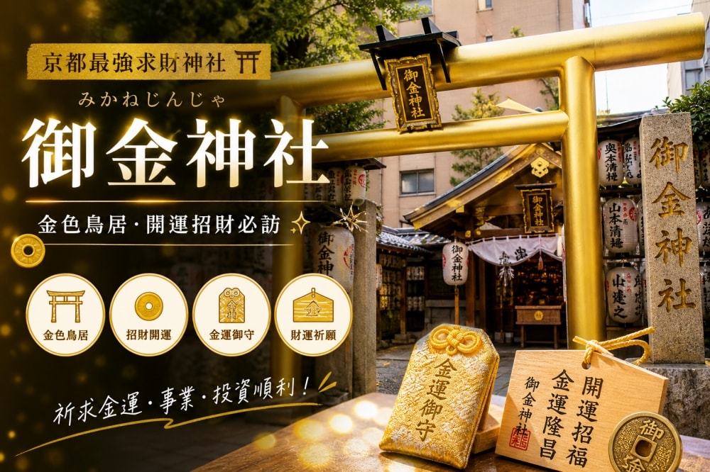 京都招財 御金神社（みかねじんじゃ / Mikane Shrine）