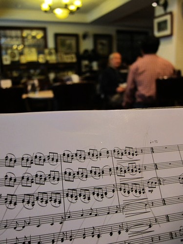 空氣中瀰漫著咖啡香與遇見好音樂~5/15在瑪格莉特咖啡館的私房音樂會 - 第12張圖 IMG_9336