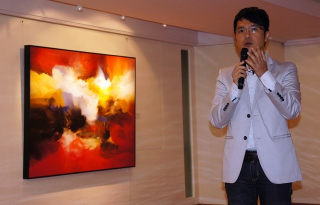 午後藝術小旅行~2011蔡文雄「形空」創作個展 - 第4張圖 DSC09694