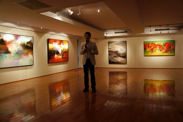 午後藝術小旅行~2011蔡文雄「形空」創作個展 - 第3張圖 DSC09695