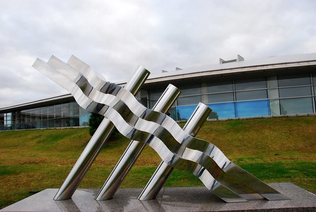 【日本,四國】跟著明星去旅行,林依晨山陰愛戀之旅 ~ 在島根縣立美術館看夕陽,摸幸運兔祈求美好姻緣 - 第22張圖