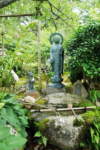 【日本關西自由行】2011漫遊關西真愜意13 ~ 偶爾也該離開人群,找個安靜的角落到實光院(实光院 Jikkoin)喝杯茶 - 第14張圖