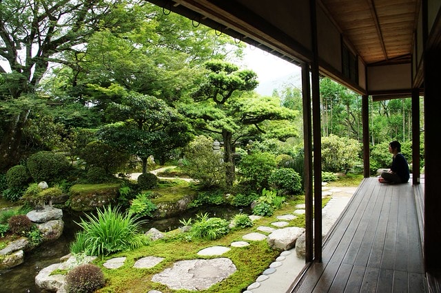 【日本關西自由行】2011漫遊關西真愜意13 ~ 偶爾也該離開人群,找個安靜的角落到實光院(实光院 Jikkoin)喝杯茶 - 第10張圖