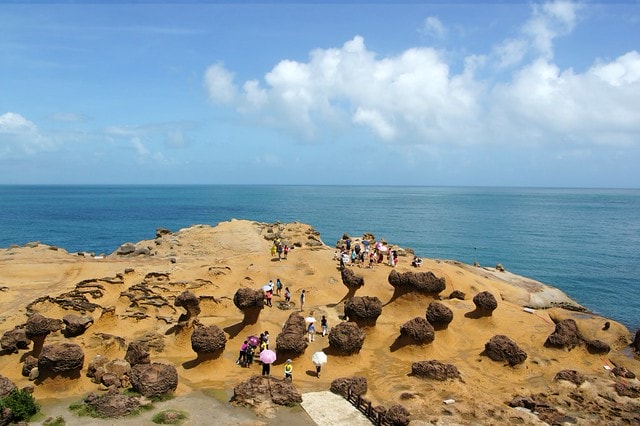 【台灣,新北市】「台灣觀巴」東北角趴趴走 (上) ~ 野柳地質公園、兄弟食堂、金包里老街、朱銘美術館 - 第10張圖