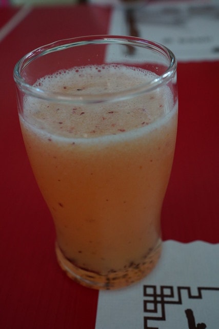 【台灣,離島,金門食記】耳聞多年的金門創意特色美食《湶民水果餐》用水果入菜健康又好吃 ; 葷食,素食都各有滋味 - 第7張圖