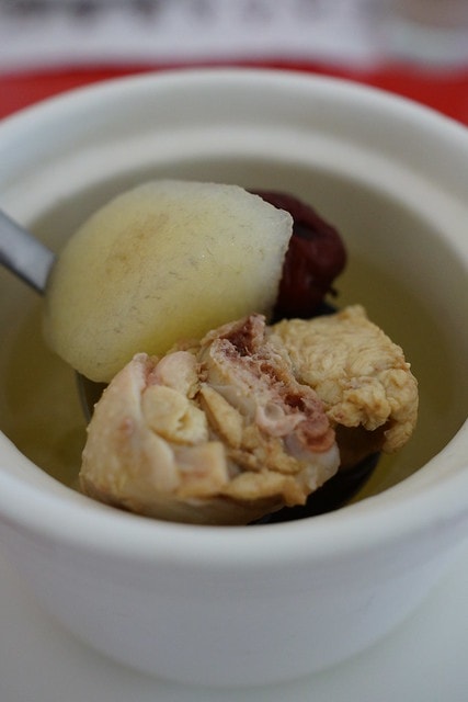 【台灣,離島,金門食記】耳聞多年的金門創意特色美食《湶民水果餐》用水果入菜健康又好吃 ; 葷食,素食都各有滋味 - 第18張圖