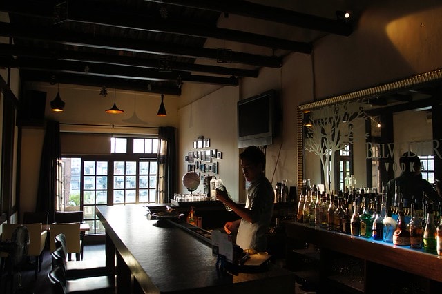 【台灣，台南市】下午茶在老屋中的光影遊戲，讓人回味無窮的好地方~小西門時光驛棧旅行咖啡館West Town Café