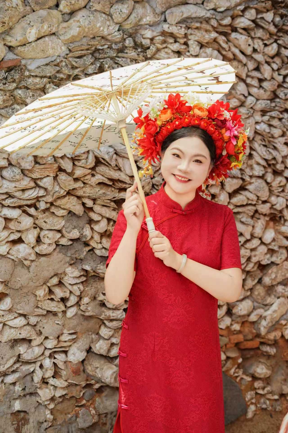 泉州旅遊必訪｜潯埔漁村簪花體驗，走進潯埔女的非物質文化遺產。