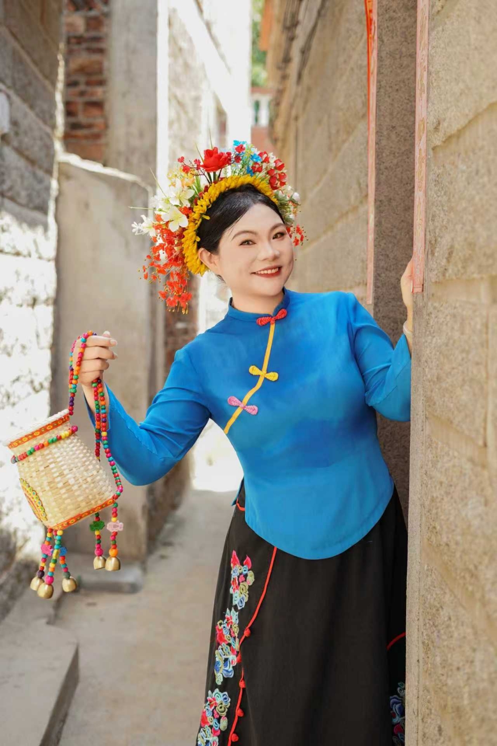 泉州旅遊必訪｜潯埔漁村簪花體驗，走進潯埔女的非物質文化遺產。