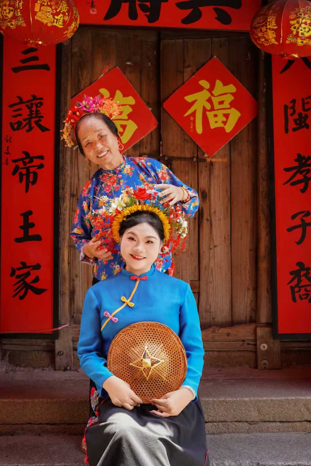 泉州旅遊必訪｜潯埔漁村簪花體驗，走進潯埔女的非物質文化遺產。