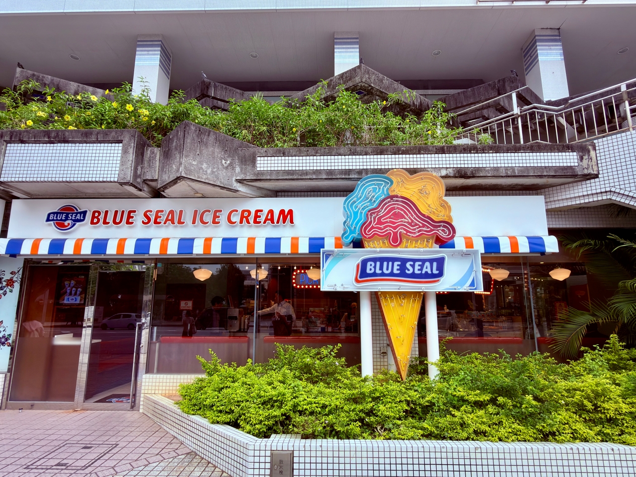 沖繩美食｜Blue Seal 沖繩必吃冰淇淋，在海風裡融化的島嶼甜味。