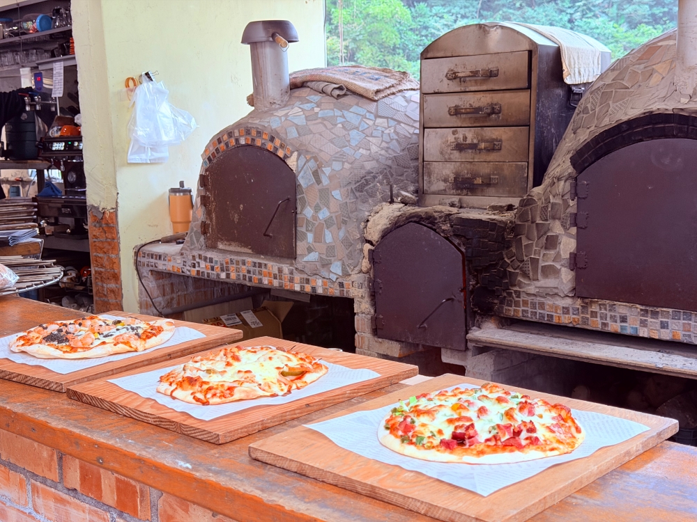 宜蘭縣｜員山鄉｜宜蘭豬龍寨~從豬圈變身山林秘境，這天我們在宜蘭吃了一份超療癒的 DIY 窯烤披薩🍕✨