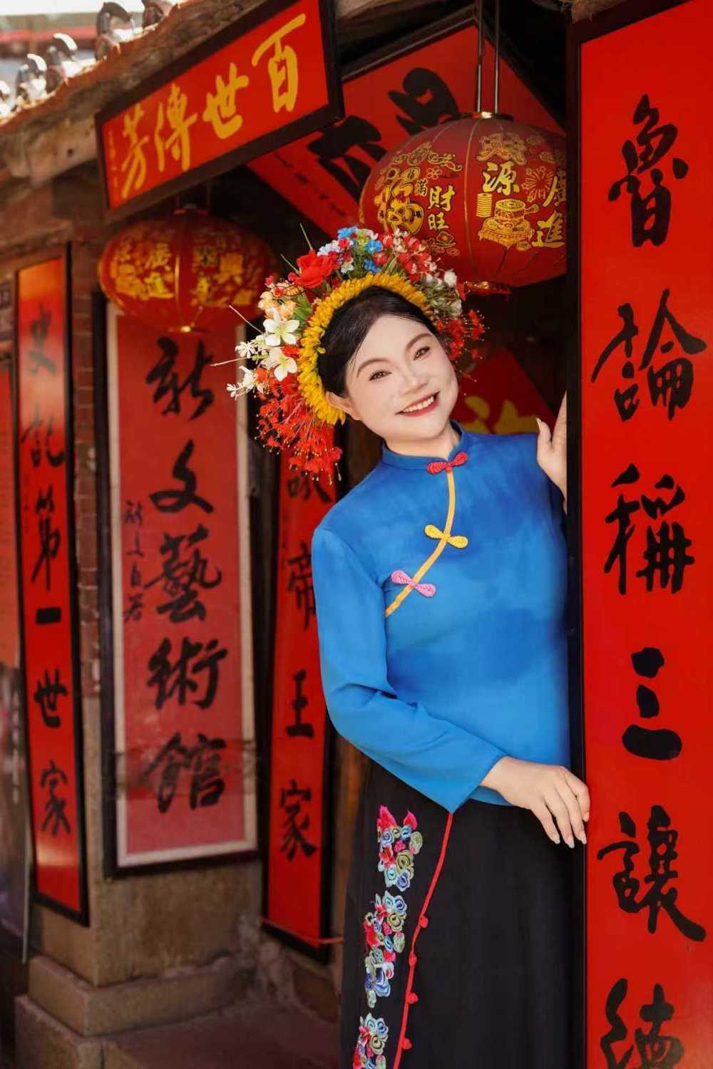 泉州旅遊必訪｜潯埔漁村簪花體驗，走進潯埔女的非物質文化遺產。