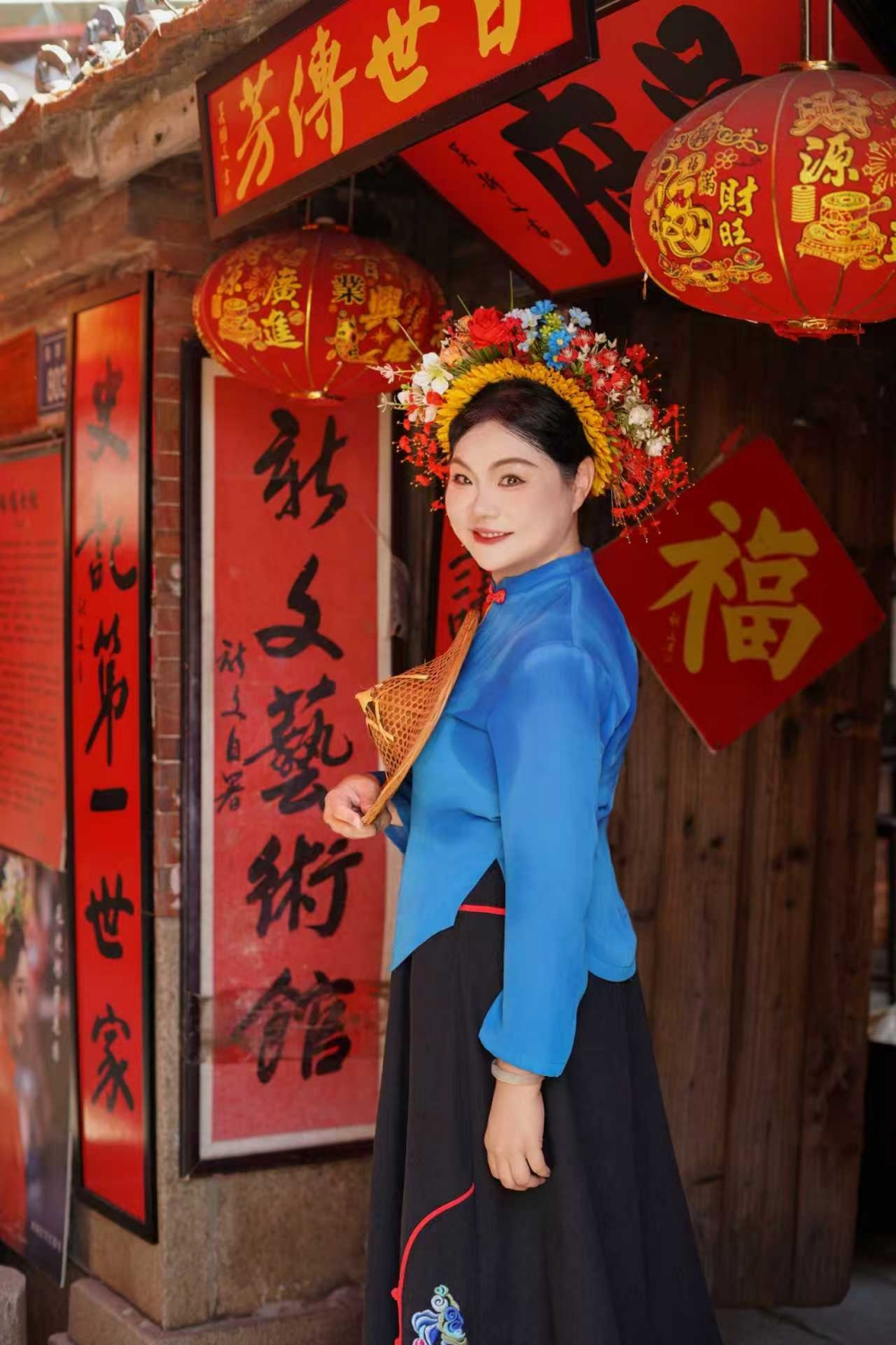 泉州旅遊必訪｜潯埔漁村簪花體驗，走進潯埔女的非物質文化遺產。