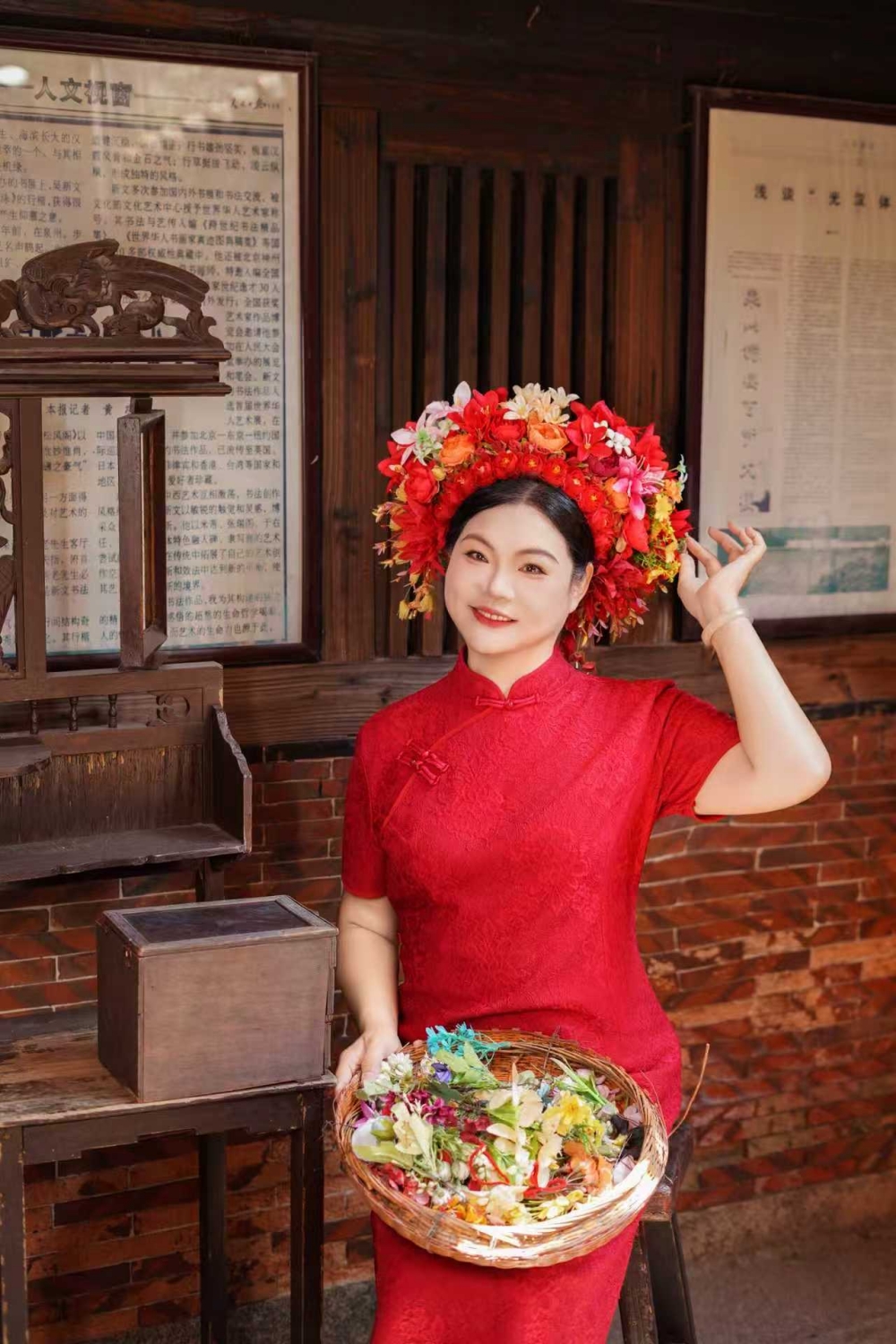 泉州旅遊必訪｜潯埔漁村簪花體驗，走進潯埔女的非物質文化遺產。