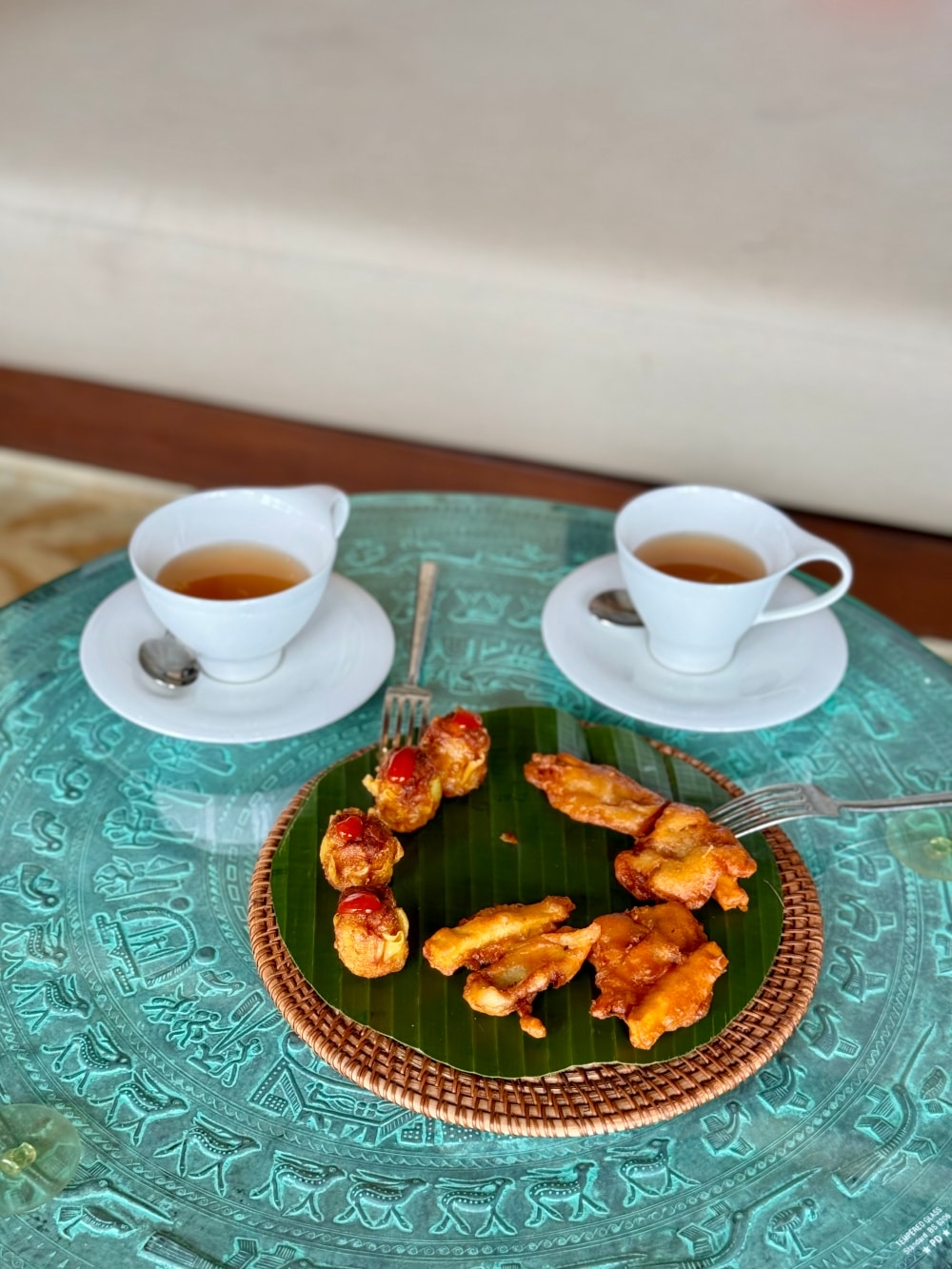越南蘭柯悅榕莊 Banyan Tree Lăng Cô房間下午茶