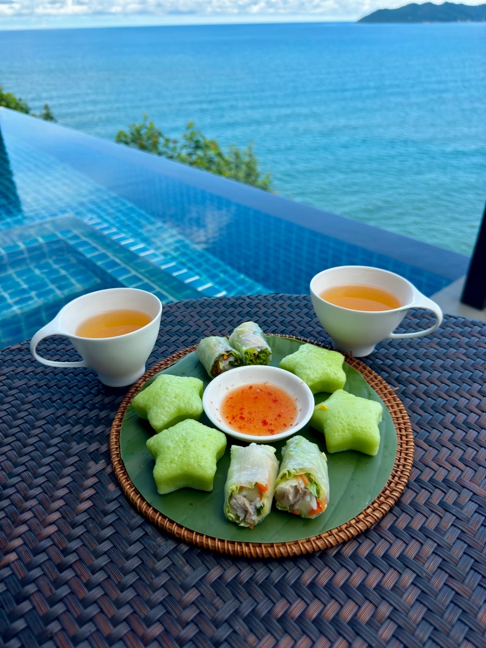 越南蘭柯悅榕莊 Banyan Tree Lăng Cô房間下午茶