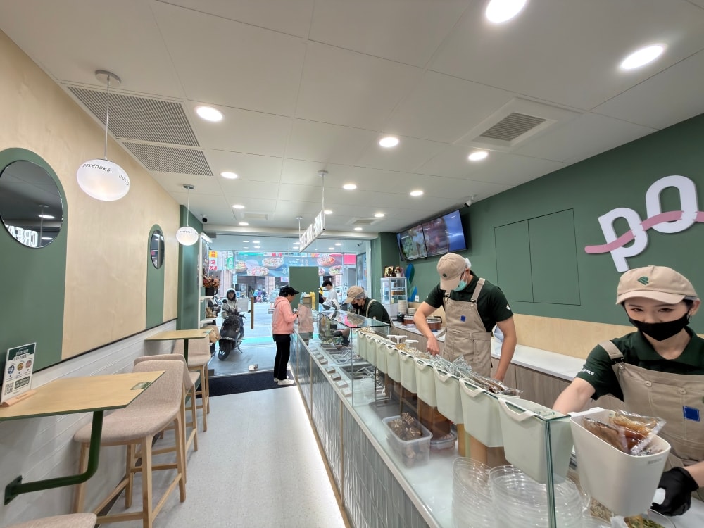 中壢美食｜PokéPoké 波奇波奇 中壢海華店，自己搭配的夏威夷波奇碗，清爽健康餐推薦。（中壢新店）
