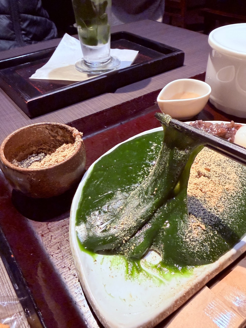 京都抹茶甜點推薦｜京都茶寮翠泉必吃熱蕨餅與抹茶聖代，京都街角遇見的一段茶香時光。