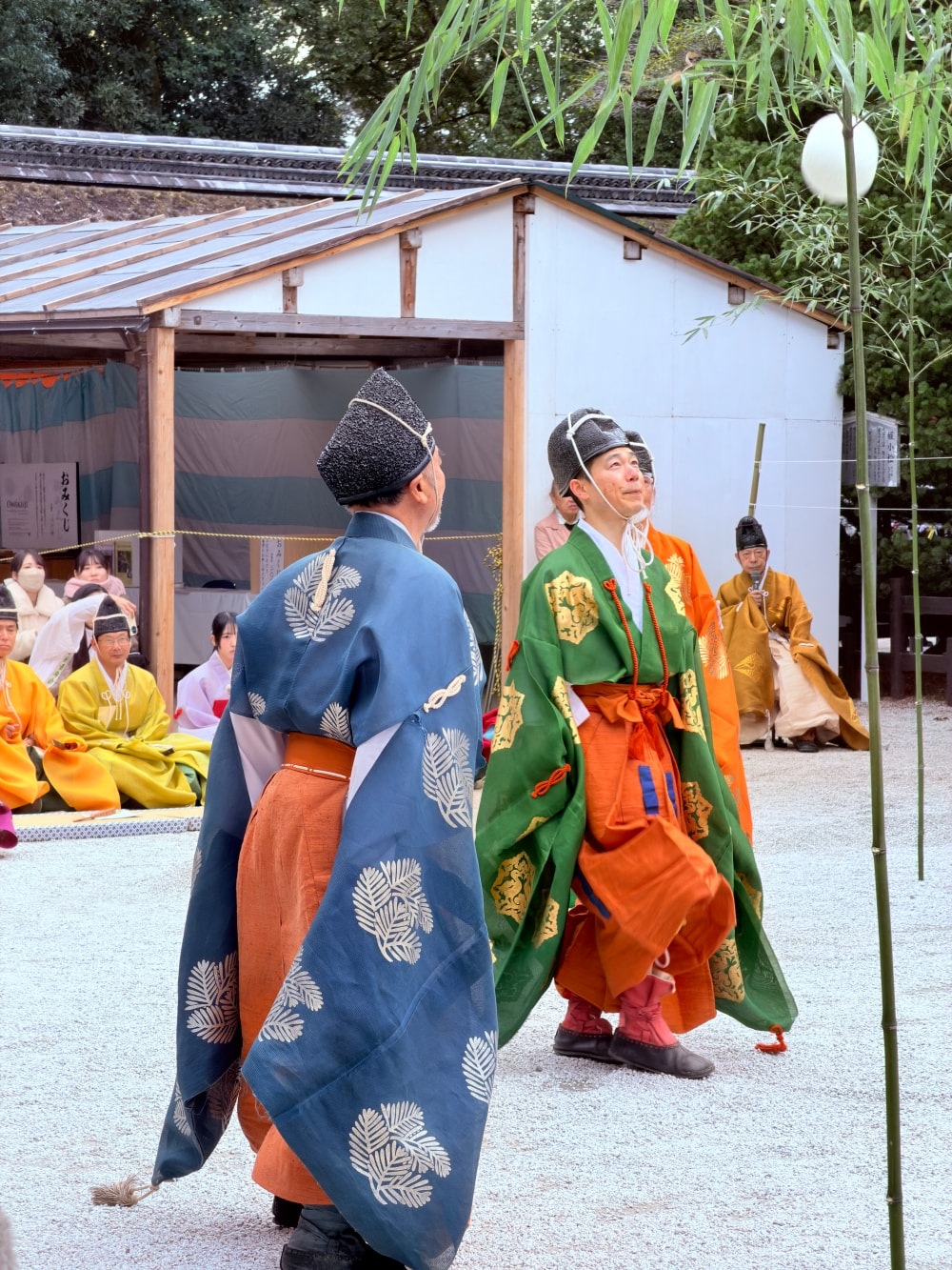 京都下鴨神社蹴鞠|新年限定傳統活動+御守推薦與四季御守攻略。 - 第6張圖 下鴨神社蹴鞠表演京都新年活動