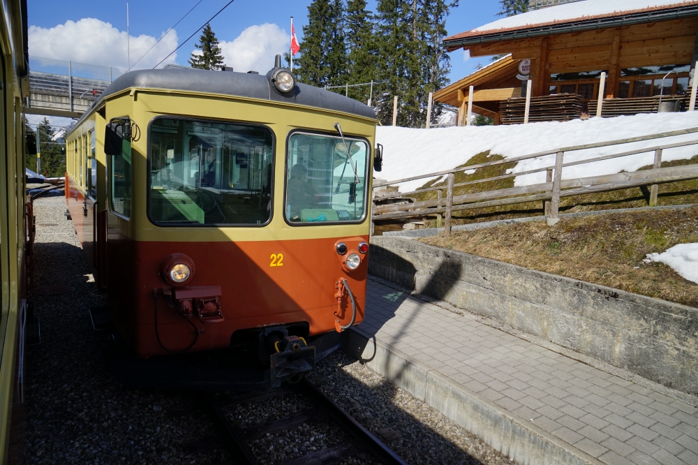 勞特布龍嫩－米倫登山鐵路（Bergbahn Lauterbrunnen–Mürren，簡稱 BLM）