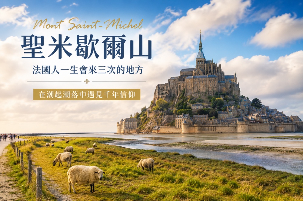 聖米歇爾山( Mont Saint-Michel)
