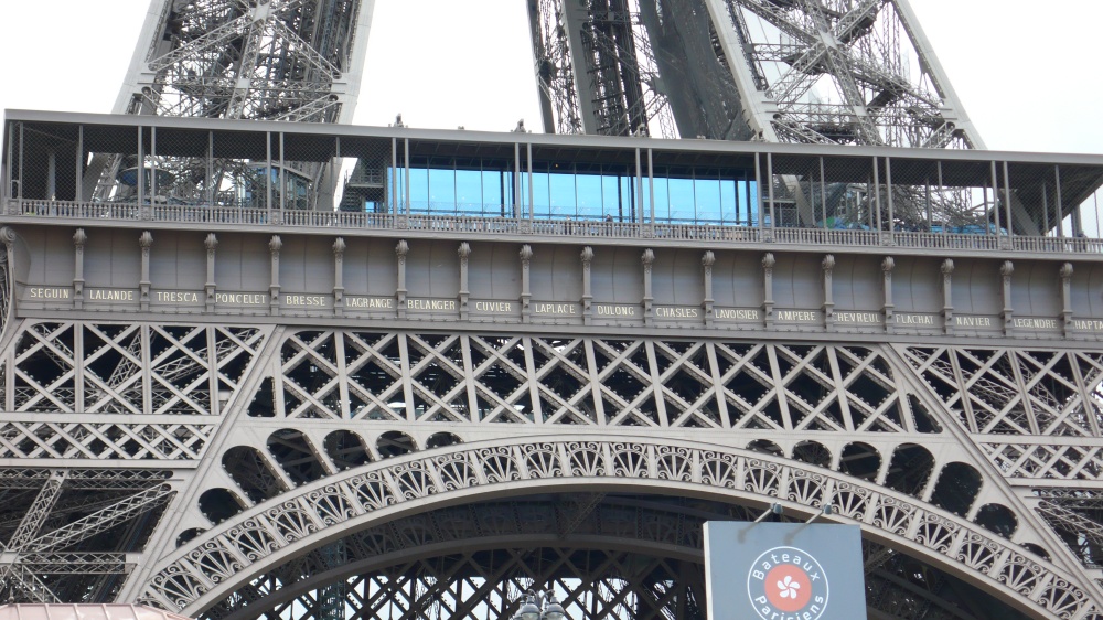 艾菲爾鐵塔（Eiffel Tower）與數學家名字