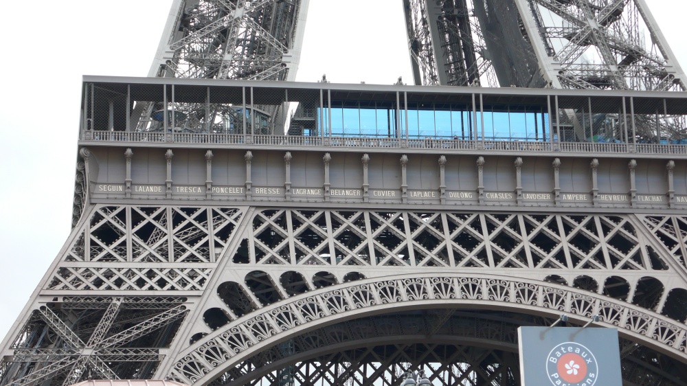 艾菲爾鐵塔（Eiffel Tower）與數學家名字