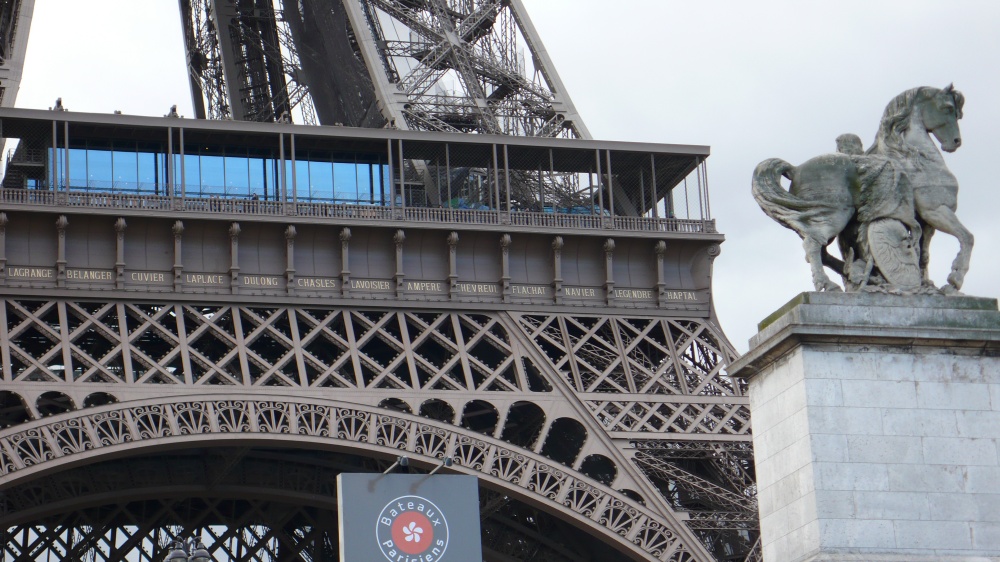 艾菲爾鐵塔（Eiffel Tower）與數學家名字